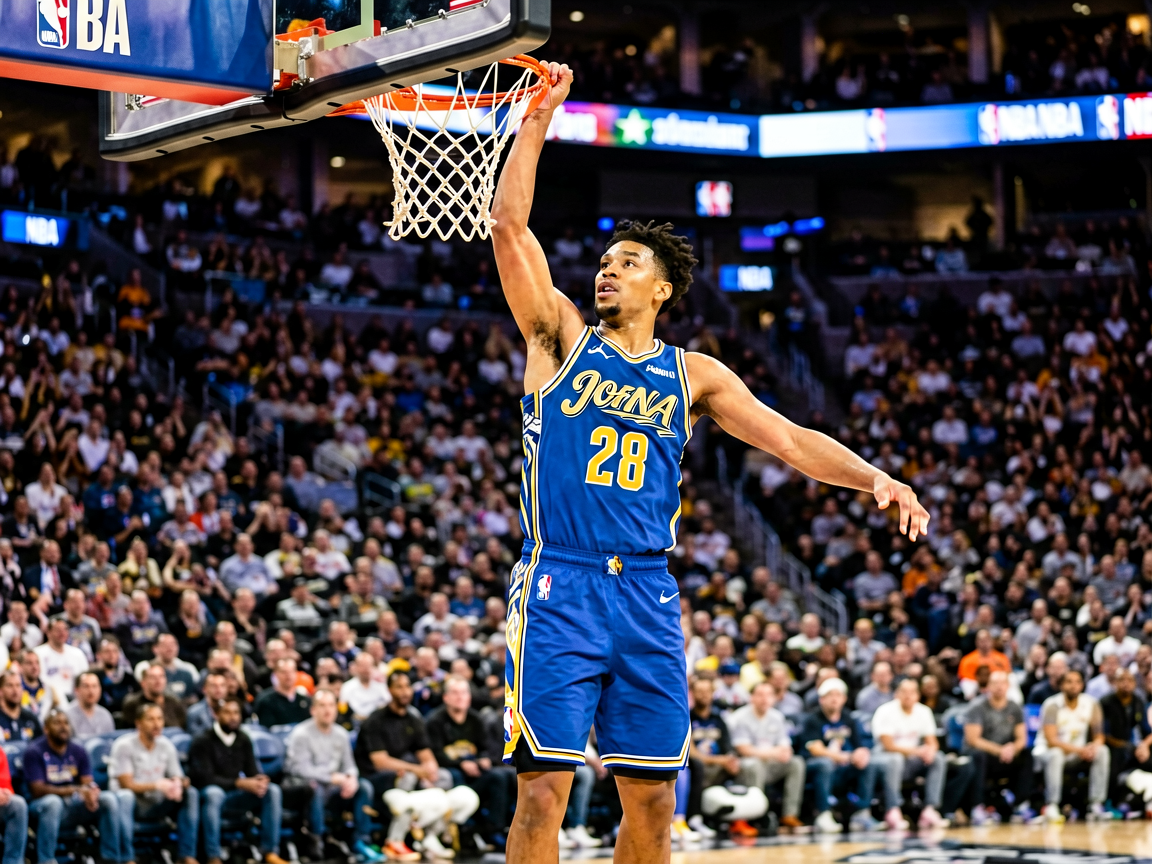 NBA球员扣篮精彩瞬间，体现壹号体育篮球资讯内容